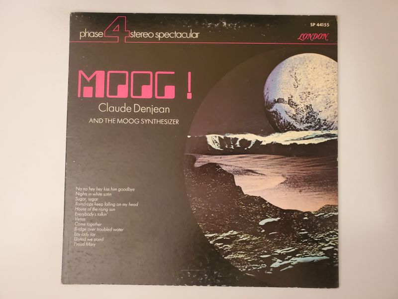 Claude Denjean Moog ! vinyl record